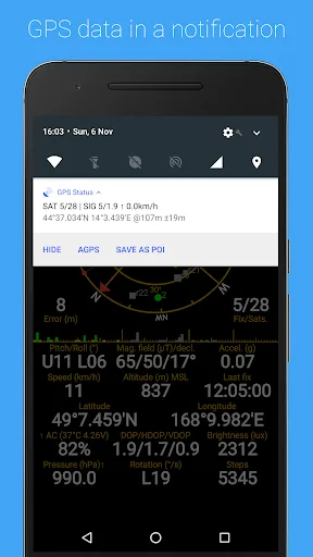 GPS Status & Toolbox screenshot 2