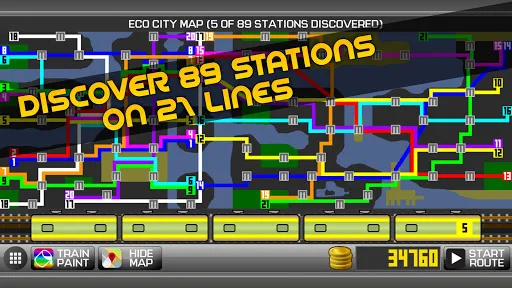 Subway Simulator 2D screenshot 2
