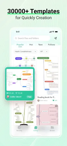 EdrawMind: AI Mind map & Note screenshot 2