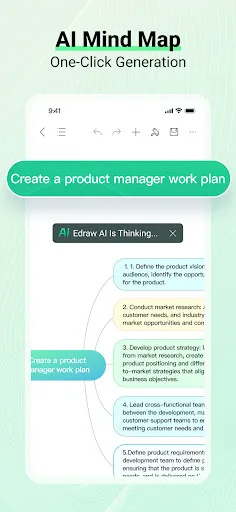 EdrawMind: AI Mind map & Note screenshot 4