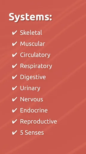 Human Anatomy - Body parts screenshot 4