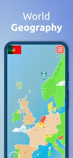 GeoExpert: World Geography Map screenshot 1