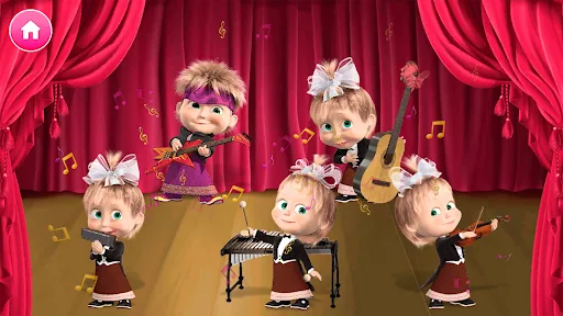 Masha and the Bear Mini Games screenshot 2
