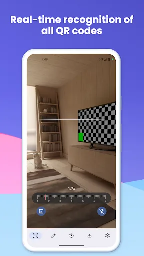 Quick QR Scanner & Generator screenshot 1