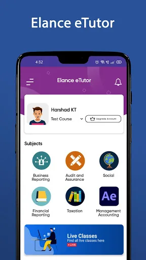 Elance Learning App screenshot 1