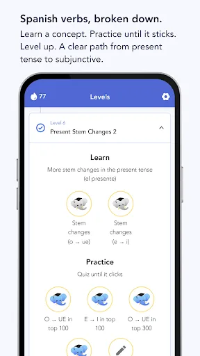 Ella Verbs: Learn Spanish screenshot 2