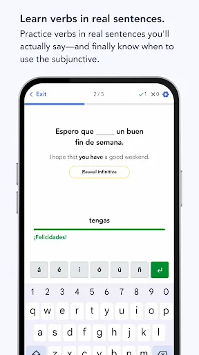 Ella Verbs: Learn Spanish screenshot 5