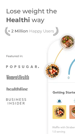 Healthi: Weight Loss, Diet App screenshot 1
