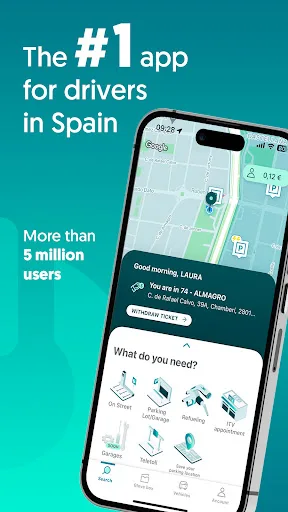 ElParking-App for drivers screenshot 1