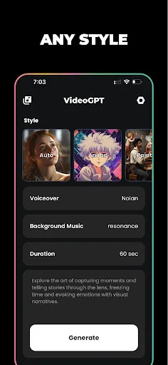 VideoGPT - AI Video Generator screenshot 3