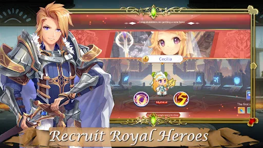 Royal Knight Tales – Anime RPG screenshot 2