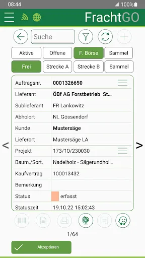 FrachtGO screenshot 2