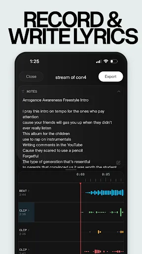 Offtop Rap Studio & Song Maker screenshot 3