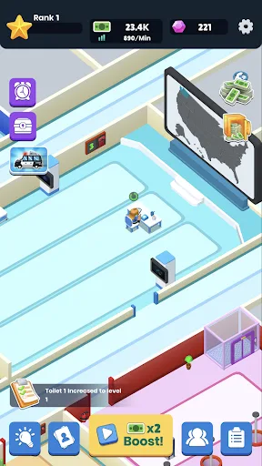 Emergency mission - idle game screenshot 1