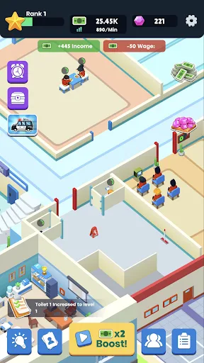 Emergency mission - idle game screenshot 3