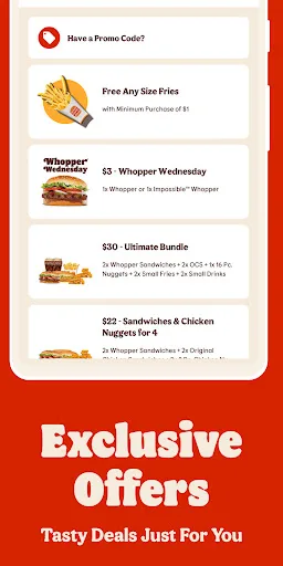 BURGER KING® App screenshot 3