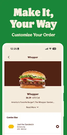 BURGER KING® App screenshot 4