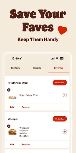 BURGER KING® App screenshot 5