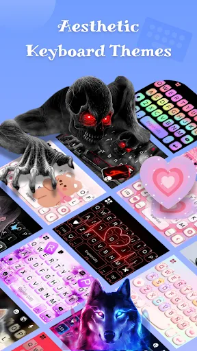 Emoji keyboard - Themes, Fonts screenshot 1