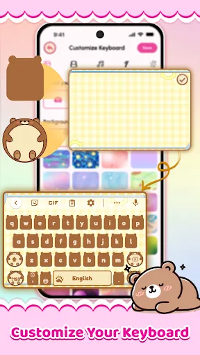 Cute Keyboard: Sounds & Emojis screenshot 5