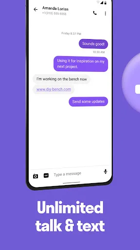 TextNow: Call + Text Unlimited screenshot 3