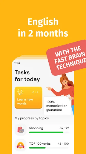 Bright – English for beginners screenshot 1