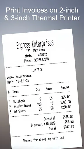 Billculator Easy Invoice Maker screenshot 3