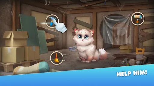 Fluffy Town: Boom Story screenshot 4