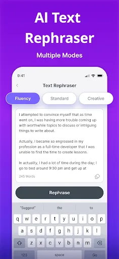 Rephraser - AI Grammar Checker screenshot 2