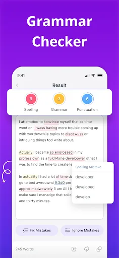 Rephraser - AI Grammar Checker screenshot 4