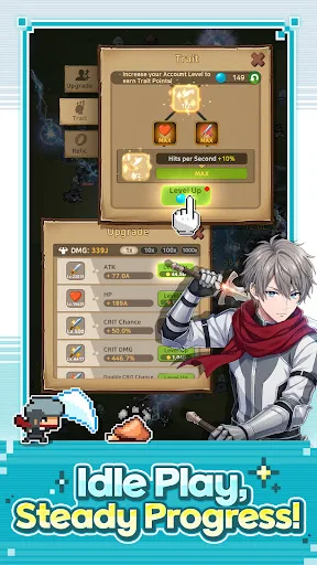 Pixel Guardians: Idle RPG screenshot 5