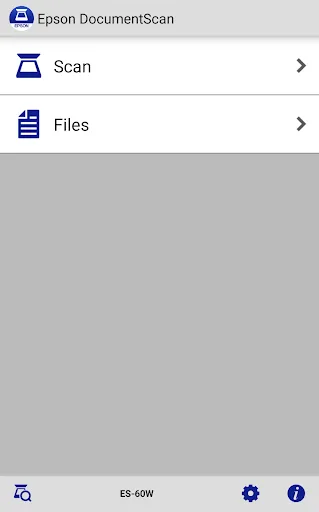 Epson DocumentScan screenshot 1