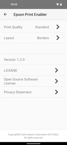 Epson Print Enabler screenshot 5