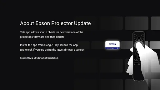Epson Projector Update screenshot 1