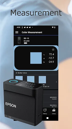 Epson Spectrometer screenshot 1