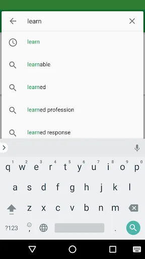 Erudite Dictionary Translator screenshot 2