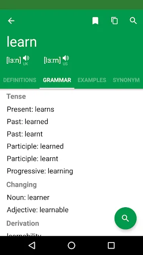 Erudite Dictionary Translator screenshot 4