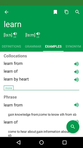 Erudite Dictionary Translator screenshot 5