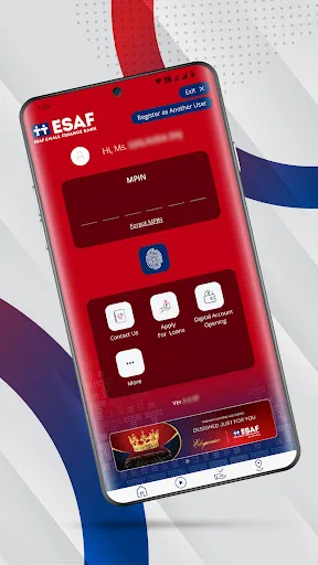 ESAF Bank screenshot 2