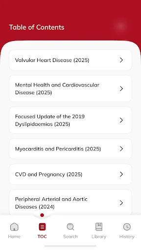 ESC Pocket Guidelines screenshot 5