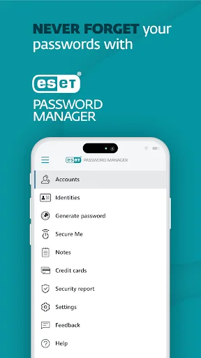 ESET Password Manager screenshot 1