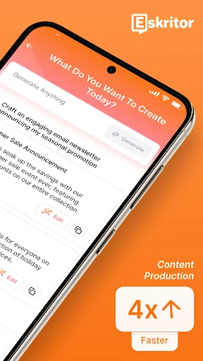 Eskritor: AI Writing Assistant screenshot 3