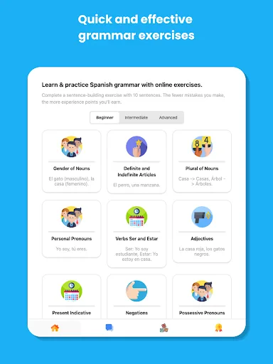 Spanish Grammar - Espanido screenshot 4