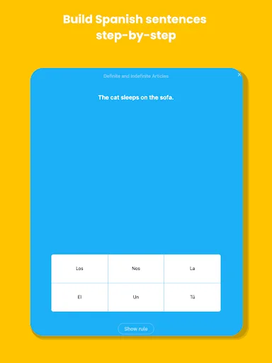 Spanish Grammar - Espanido screenshot 5
