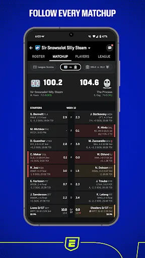 ESPN Fantasy Sports screenshot 1