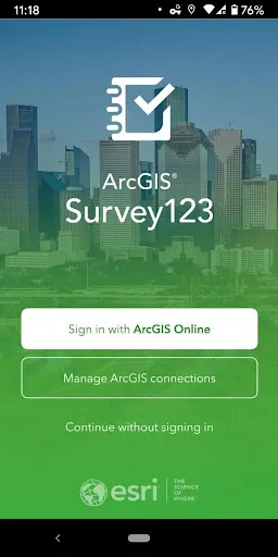 ArcGIS Survey123 screenshot 1