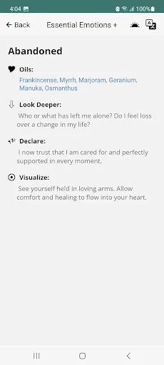 Essential Emotions + screenshot 3