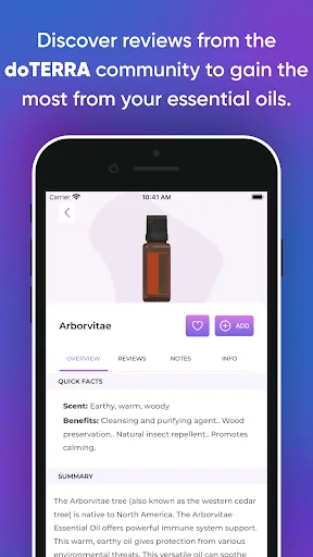 Essential Oils for doTERRA screenshot 1