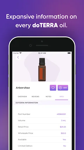 Essential Oils for doTERRA screenshot 3