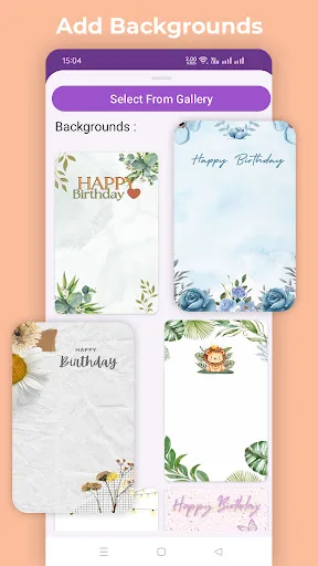 Birthday Invitation Card Maker screenshot 5